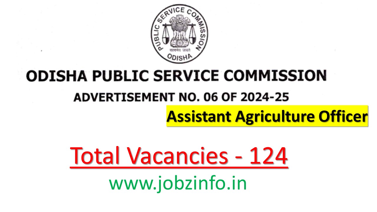 OPSC Assistant Agriculture Officer Recruitment 2024