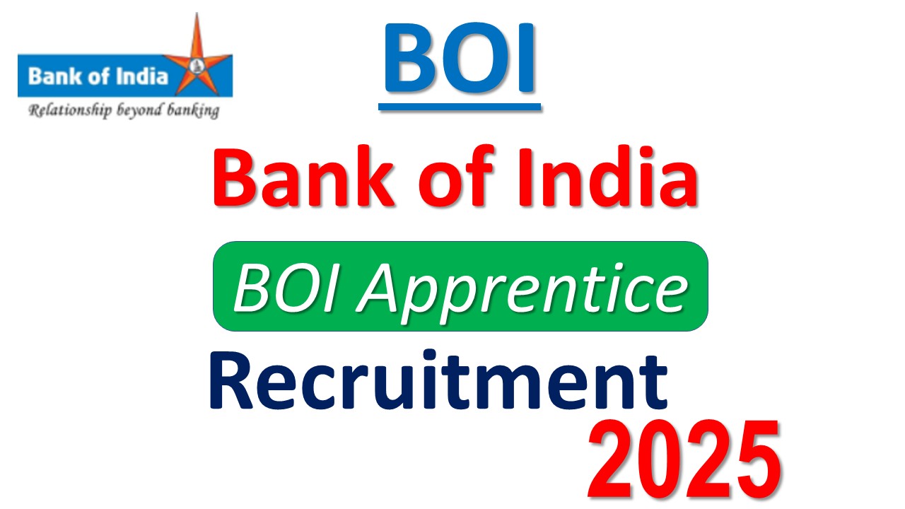 Bank of India Recruitment 2025 ! Apply For 400 Posts